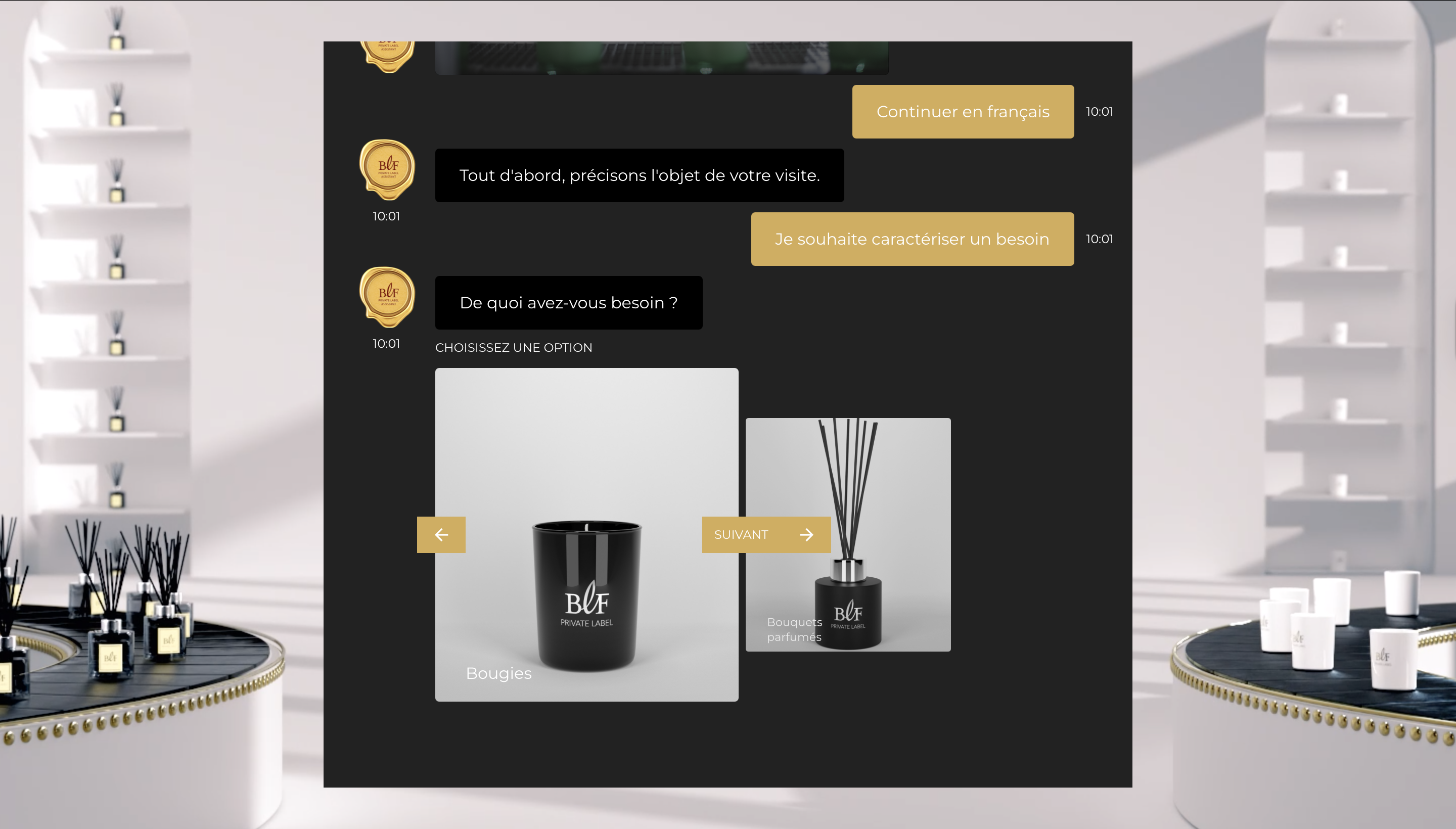 Create Your Scented Candles with Our 3D Configurator and Virtual Assistant